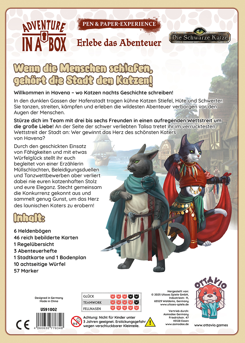 Adventure in a Box: Samtpfotentango Adventure in a Box: Samtpfotentango