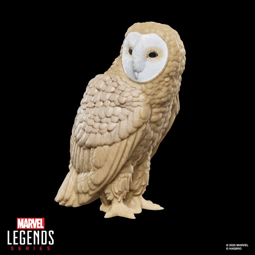 Marvel Legends AF: Marvel's Owl 15cm Eule, Figur, Samtig, Beige, Marvel Legends Series