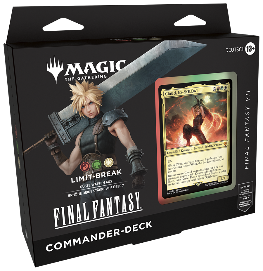 Magic CCG dt.: Final Fantasy Commander Deck "Limit-Break" Magic CCG dt.: Final Fantasy Commander Deck "Limit-Break"