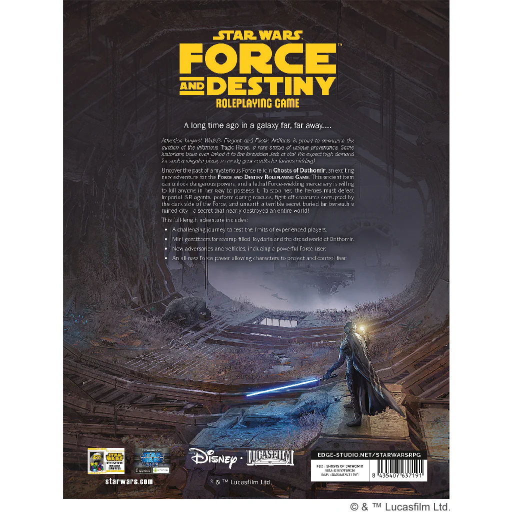 Star Wars RPG: Force and Destiny - Ghosts of Dathomir Star Wars RPG: Force and Destiny - Ghosts of Dathomir