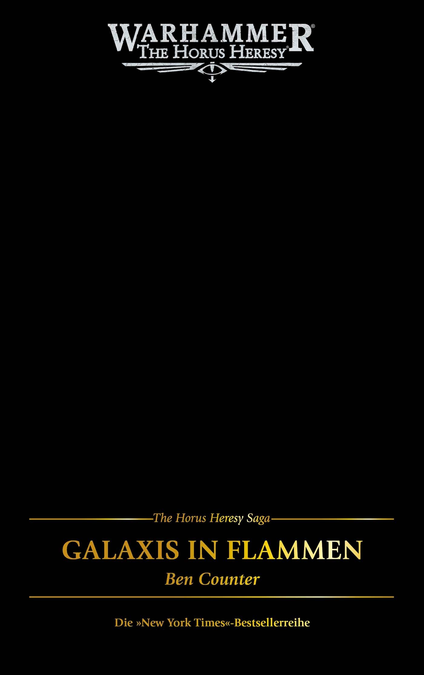 Genre Fantasy, Galaxie, Flammen, Horus Heresy, Buchumschlag