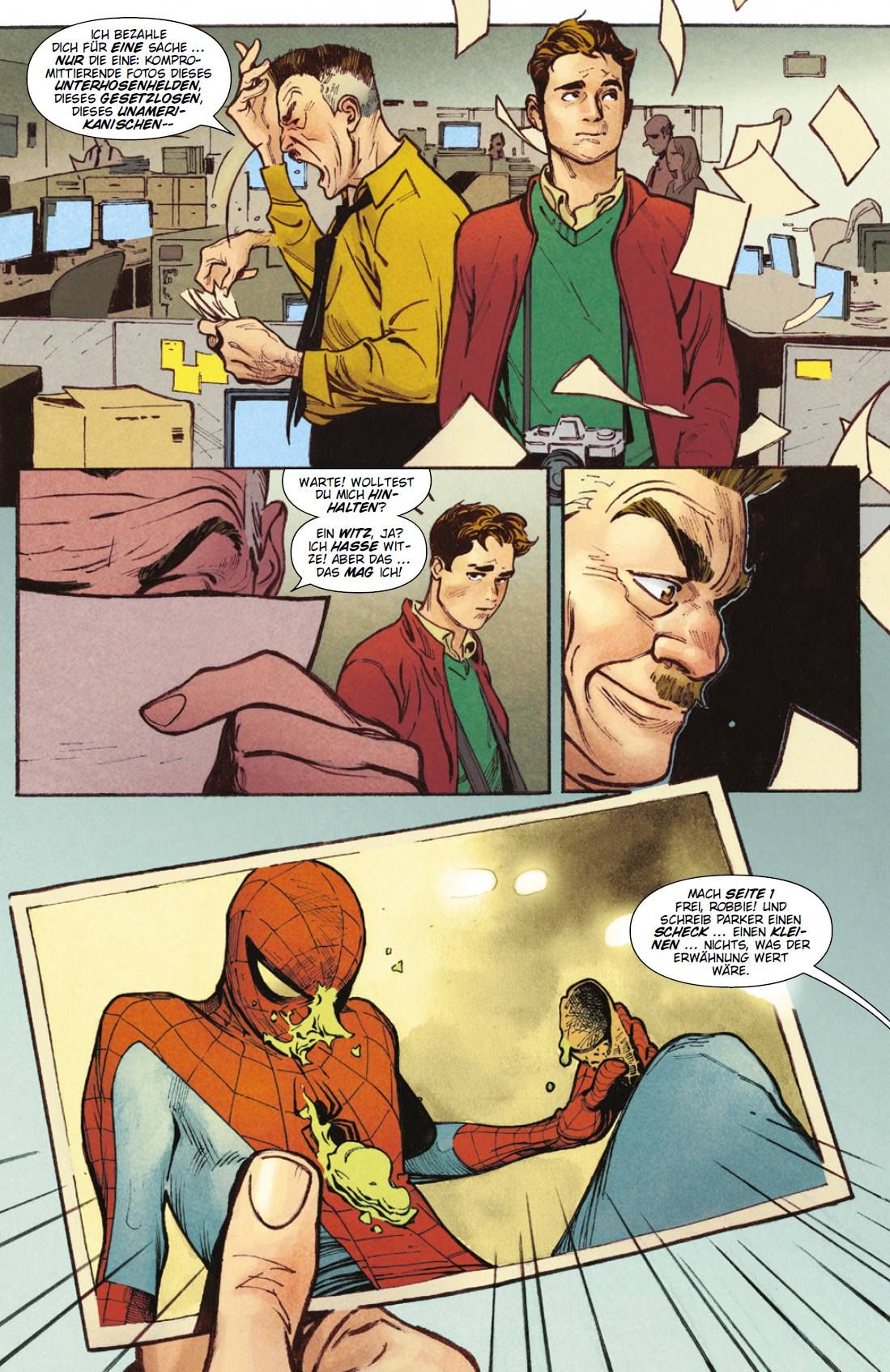 Amazing Fantasy präsentiert Spider-Man comic, panels, superhero, Spider-Man, foto