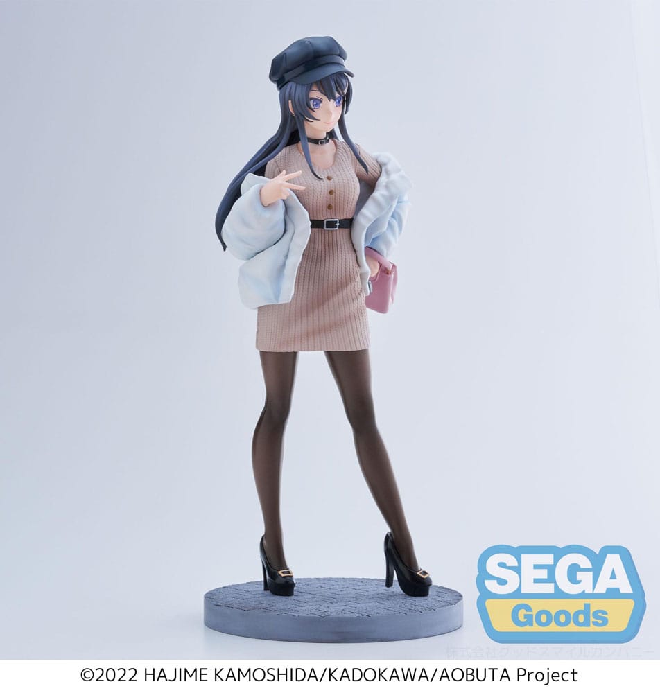 Rascal Does Not Dream PVC Statue: Mai Sakurajima Casual Clothes Luminasta Rascal Does Not Dream PVC Statue: Mai Sakurajima Casual Clothes Luminasta