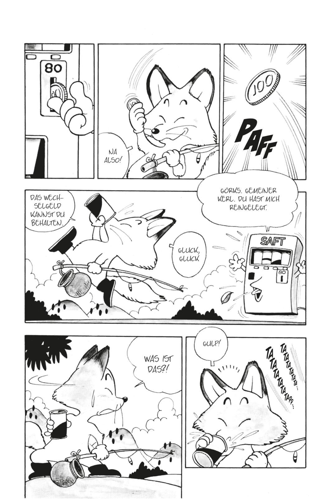 Dr. Slump Massiv Bd.2 Fuchs, Kampf, Saftautomat, Pfeife, Kampfszene