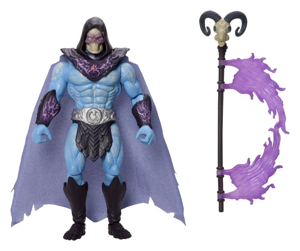 Masters of the Universe 2026 Movie AF: Skeletor 14cm figur, Actionfigur, Dämon, Stab, Cape