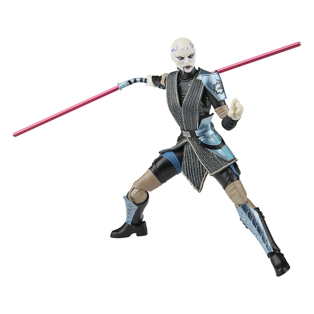Star Wars AF: Black Series - Asajj Ventress (Bounty Hunter) 15cm Actionfigur, Kämpfer, Stab, Rüstung, Figur