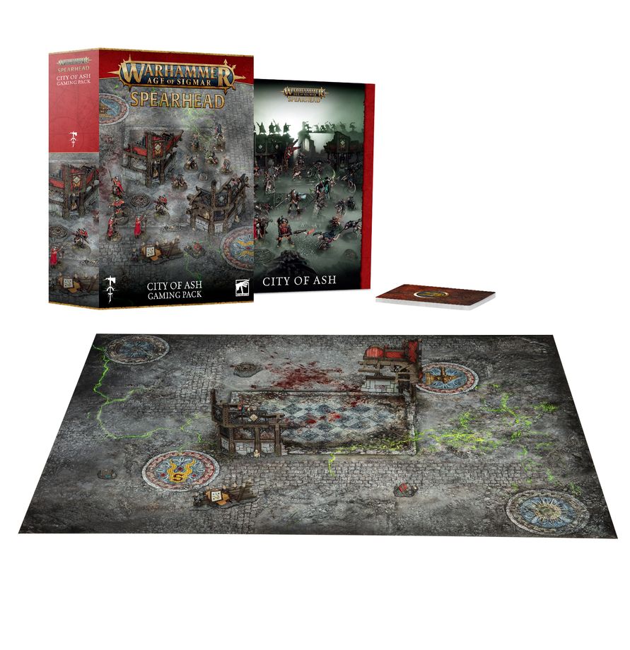 Wargame, Szenario, Spielfeld, Kartenbox, City of Ash