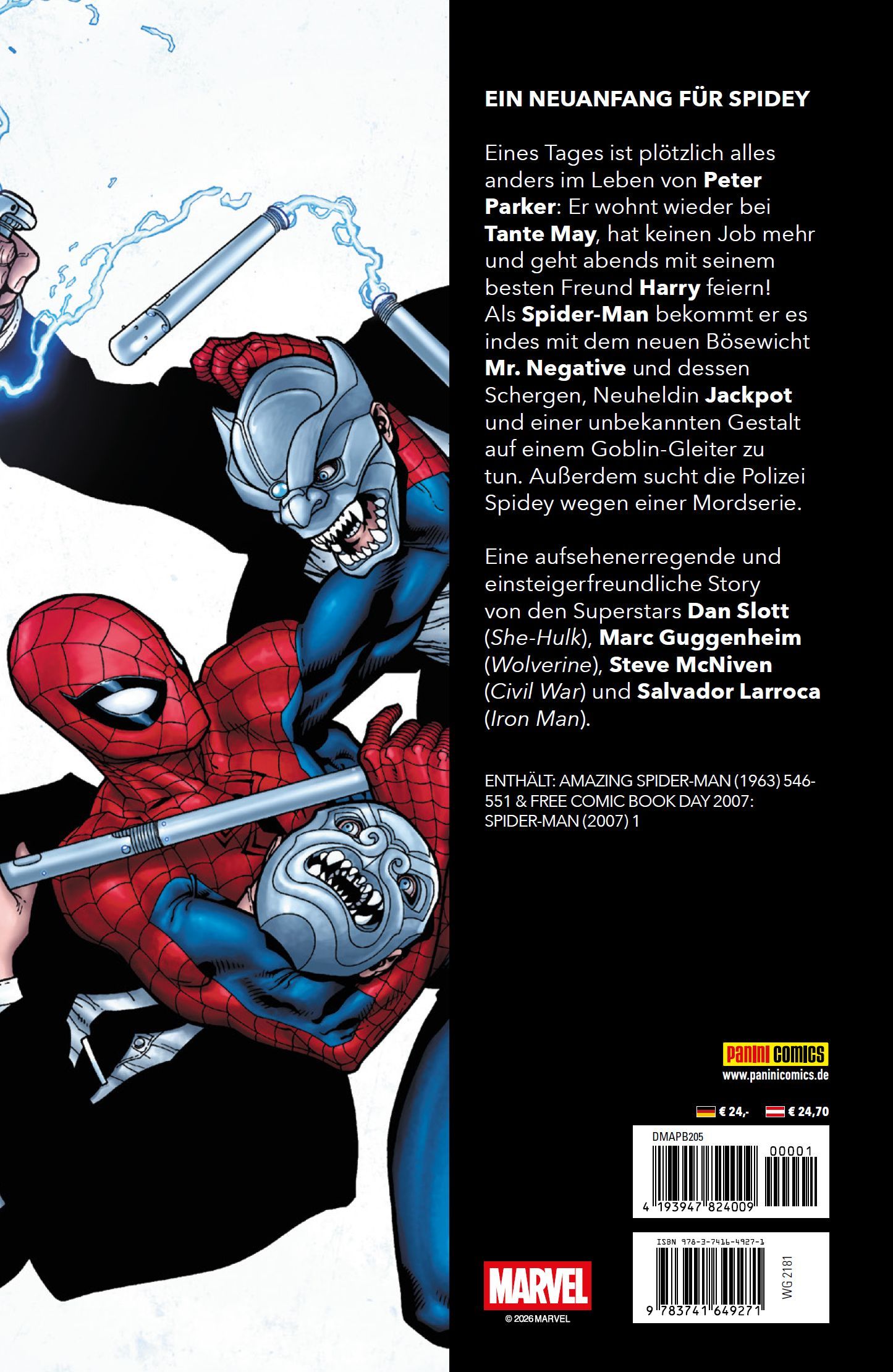 Spider-Man: Brand New Day Spiderman, Comic, Marvel, Superheld, Kampf