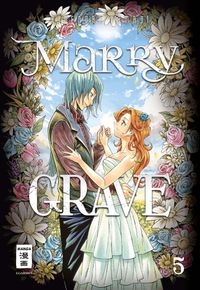 Marry Grave Bd.5 Manga, Romantik, Hochzeit, Paar, Blumenrand