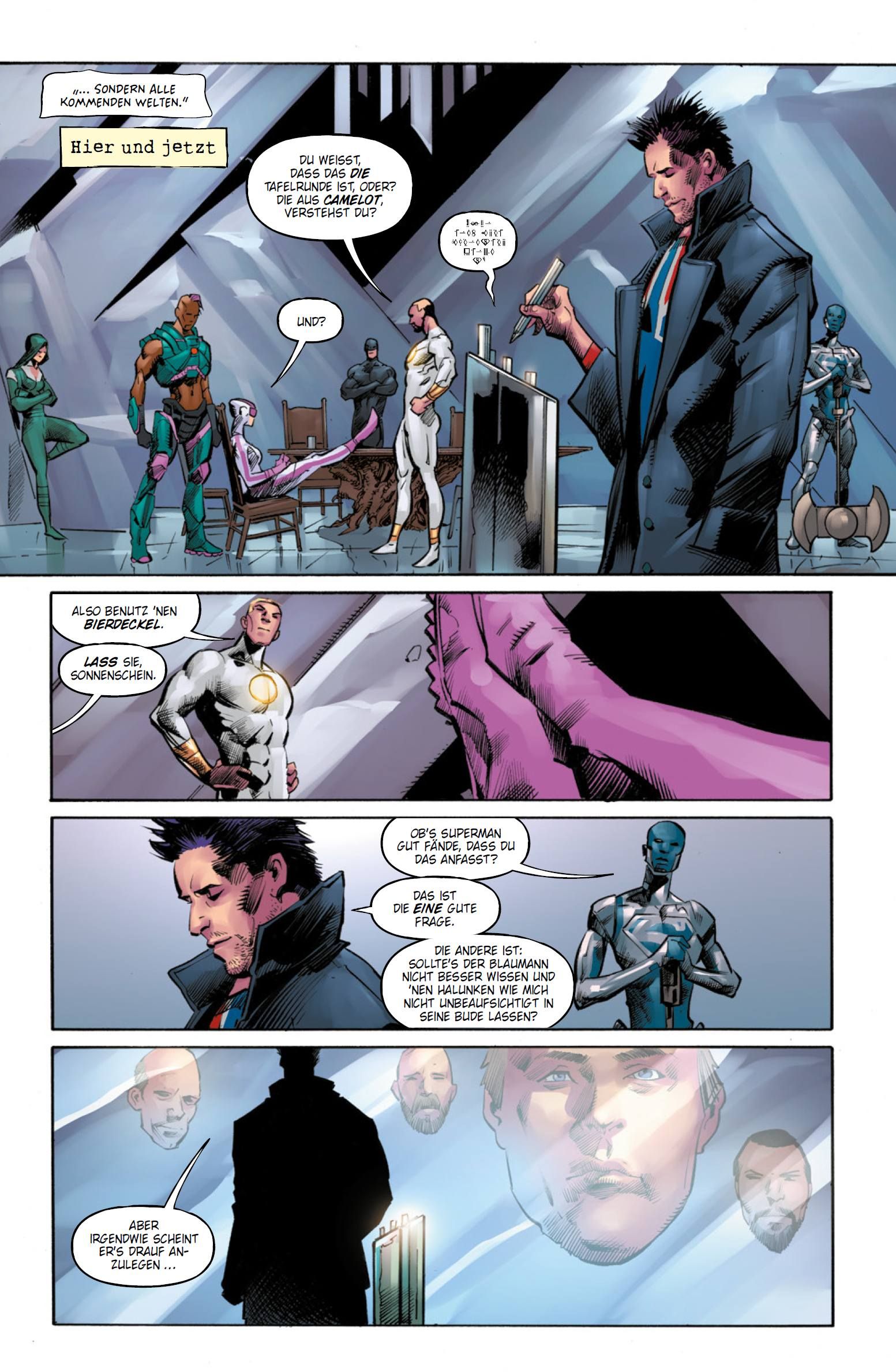 Comic, Superhero, Panel, Character, Futuristic