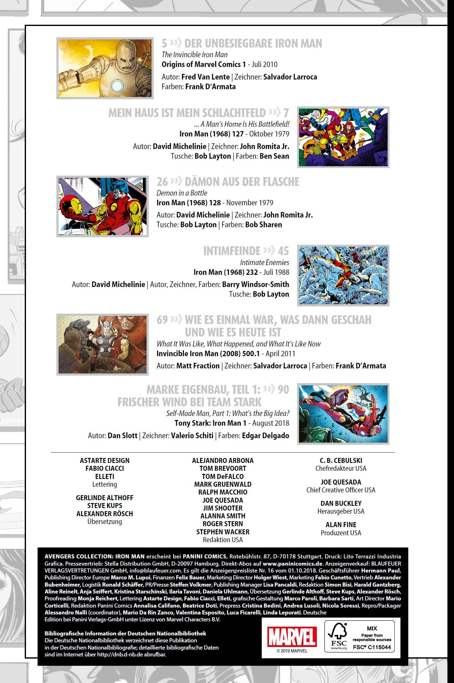 Avengers Collection Bd.3: Iron Man Iron Man, Comic Panel, Kampfanzug, Goldene Rüstung, Seitengestaltung