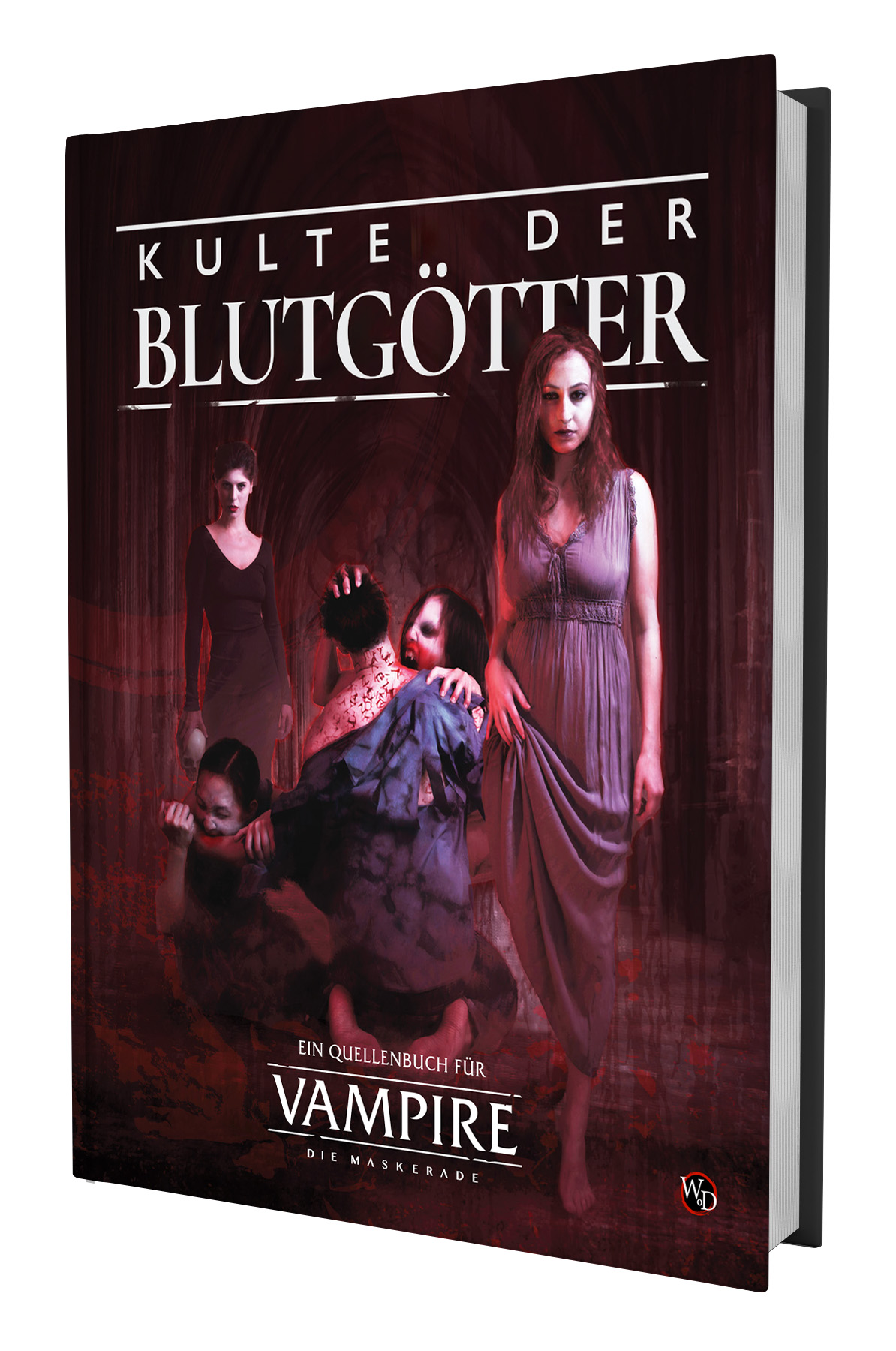 Vampire 5. Edition RSP: Kulte der Blutgötter Buch, Veröffentlichung, Roman, Person, Frau