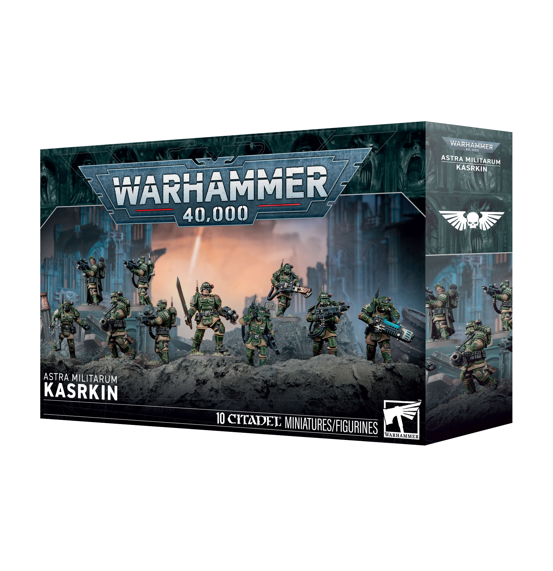 Warhammer 40K: Astra Militarum - Karskin miniatures, figures, warhammer, kaskrin, militarum