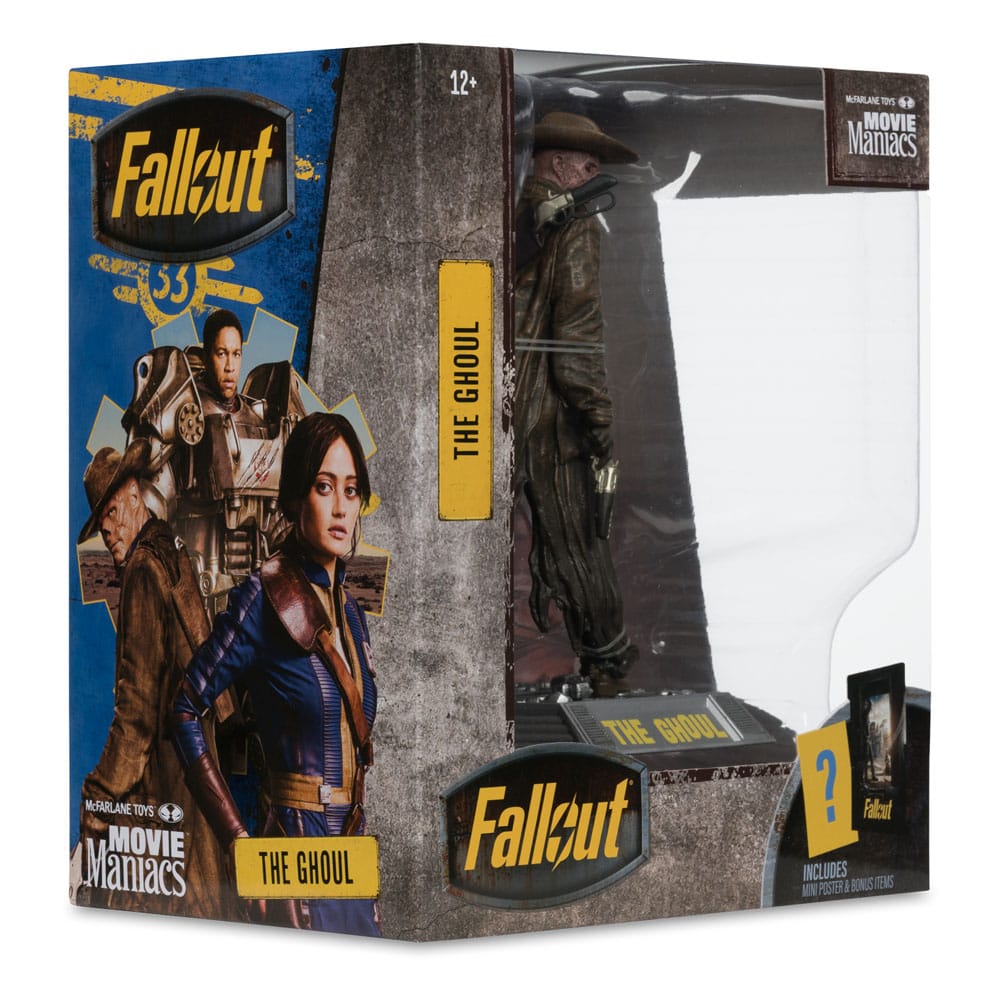 Fallout: Statue The Ghoul Season 2 15cm ( movie Maniacs) Erwachsener, Weiblich, Person, Frau, Weste