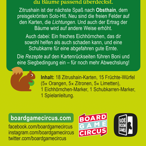 Zitrushain - Ein Solo-Spiel Zitrushain - Ein Solo-Spiel