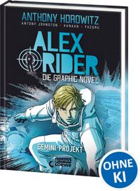 Graphic novel, Comic, Blaues Cover, Held, Schnellschütze