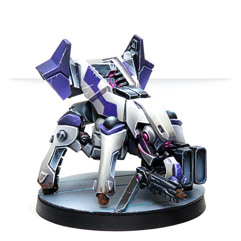 Infinity: Aleph - Rebots Remotes Pack mecha, roboter, miniatur, lila, basenplatte