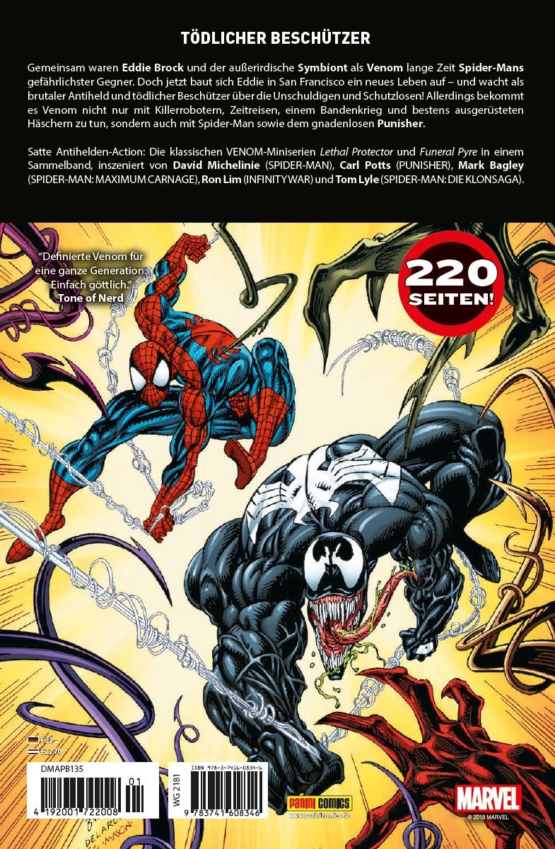 Spider-Man, Symbiote, Venom, Comic, Comicbuch-Cover