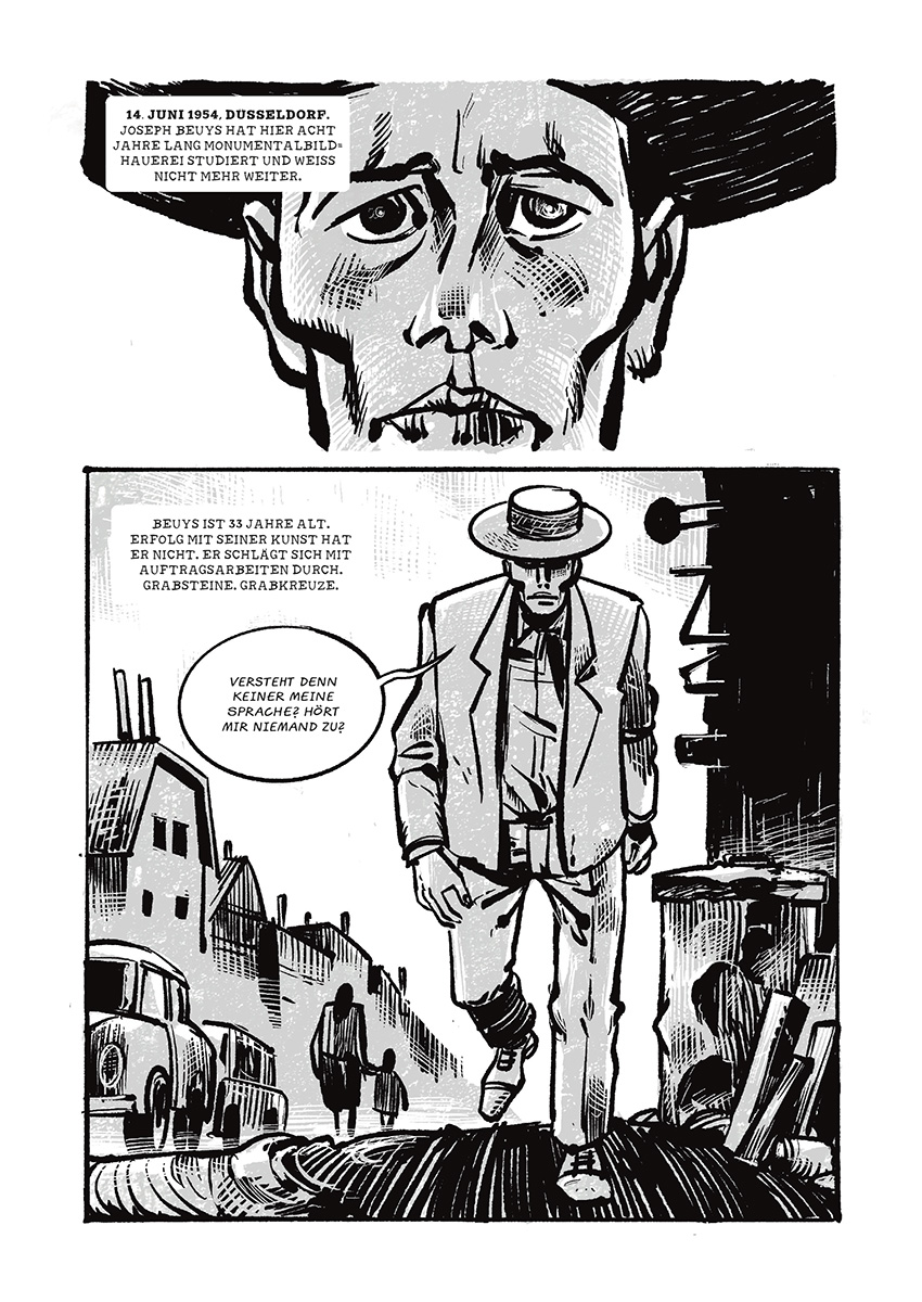 Beuys - Die Erfindung der Wahrheit Buch, Comics, Veröffentlichung, Mann, Person