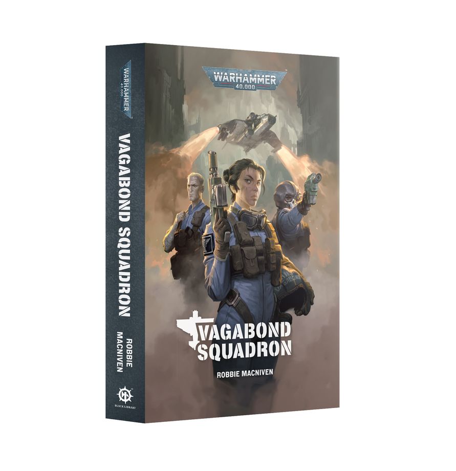 Warhammer 40K Novel: Vagabond Squadron tabletop game, Brettspiel, Boxart, Miniaturen, Squadron