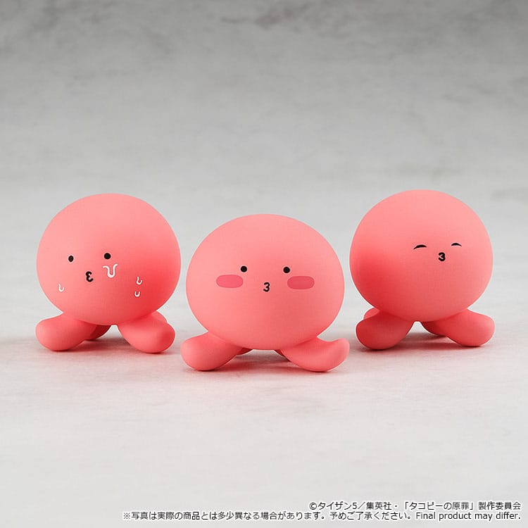 Takopi's Original Sin PVC Statue: Shizuka Kuze & Takopi 18cm kawaii, pink octopus, squishy, figurine, cute dessert