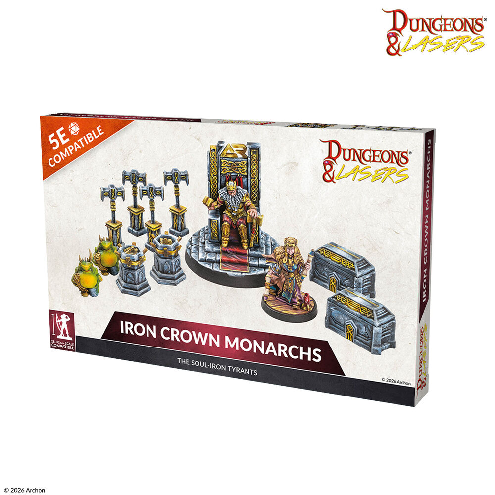 Miniaturenset, Fantasy-Spielset, Tabletop-Zubehör, 5e-kompatibel, Figuren und Gelände