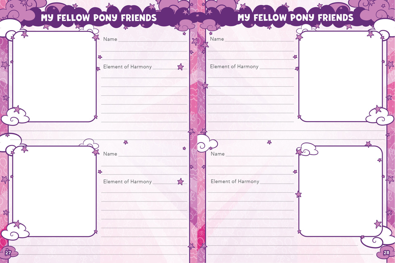 My Little Pony RPG: Expanded Character Sheet Journal My Little Pony RPG: Expanded Character Sheet Journal