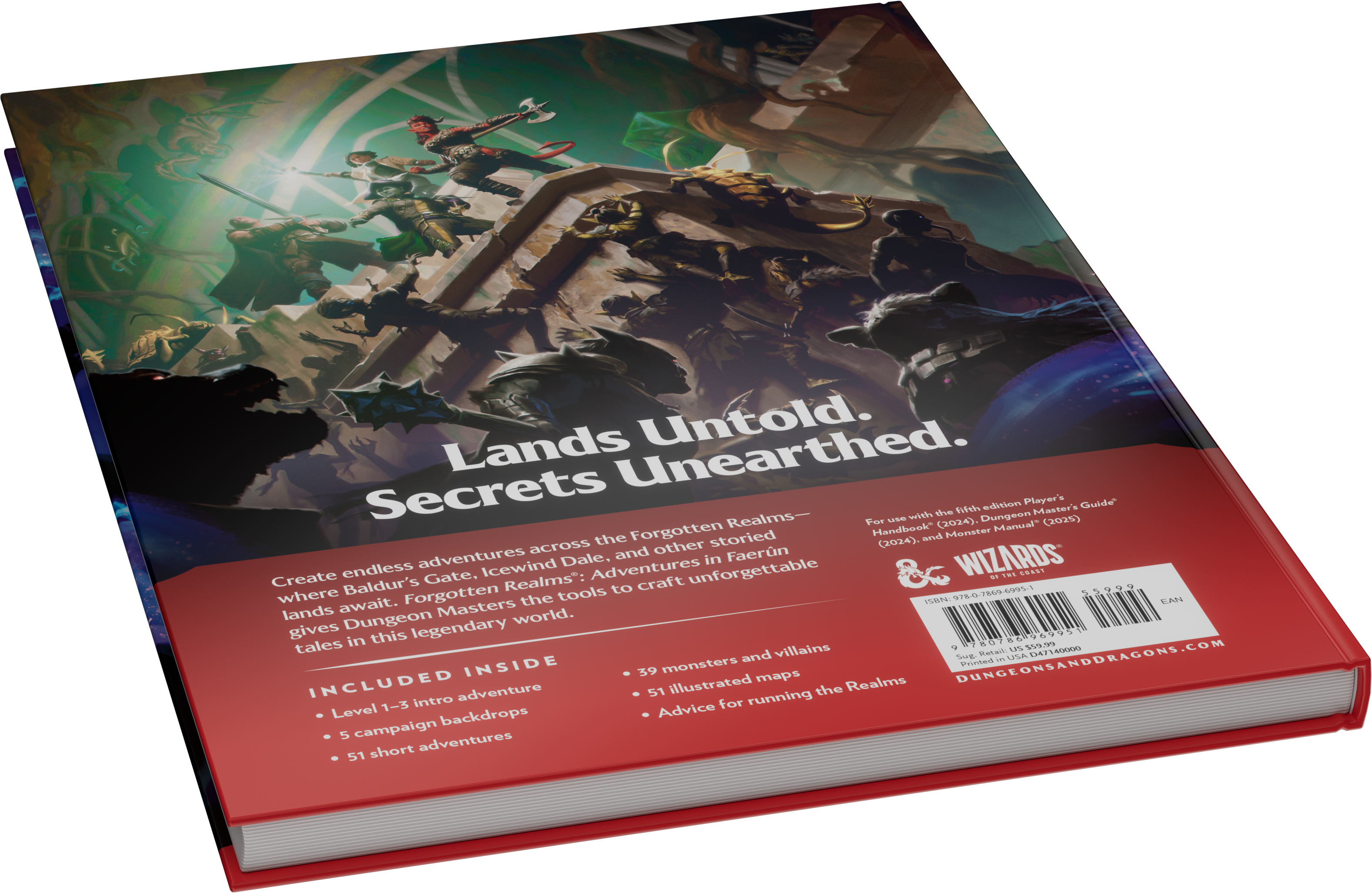 D&D: 5th Edition Forgotten Realms - Adventures in Faerun