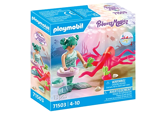 Playmobil: Princess Magic - Meerjungfrau mit Farbwechselkrake Playmobil: Princess Magic - Meerjungfrau mit Farbwechselkrake