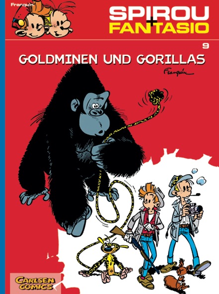 Spirou & Fantasio Bd.9: Goldminen und Gorillas (Neuausgabe)