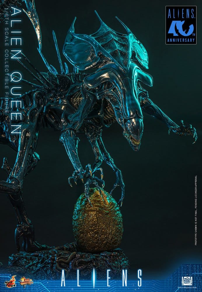 Alien AF: Alien Queen 1/6 53cm alien, xenomorph, figur, ei, blau