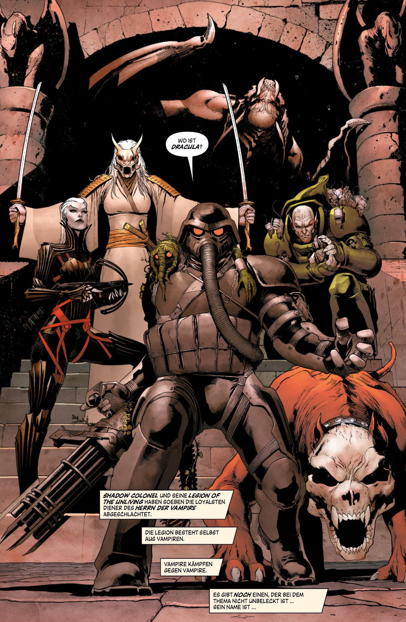 Avengers Bd.3: Krieg der Vampire 2020 Kultisten, Skelett, Rüstung, Vampire, Drachenkopf
