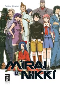 Mirai Nikki Bd.12 Manga, Gruppe, Teenager, Schuluniform, bunte-Illustration
