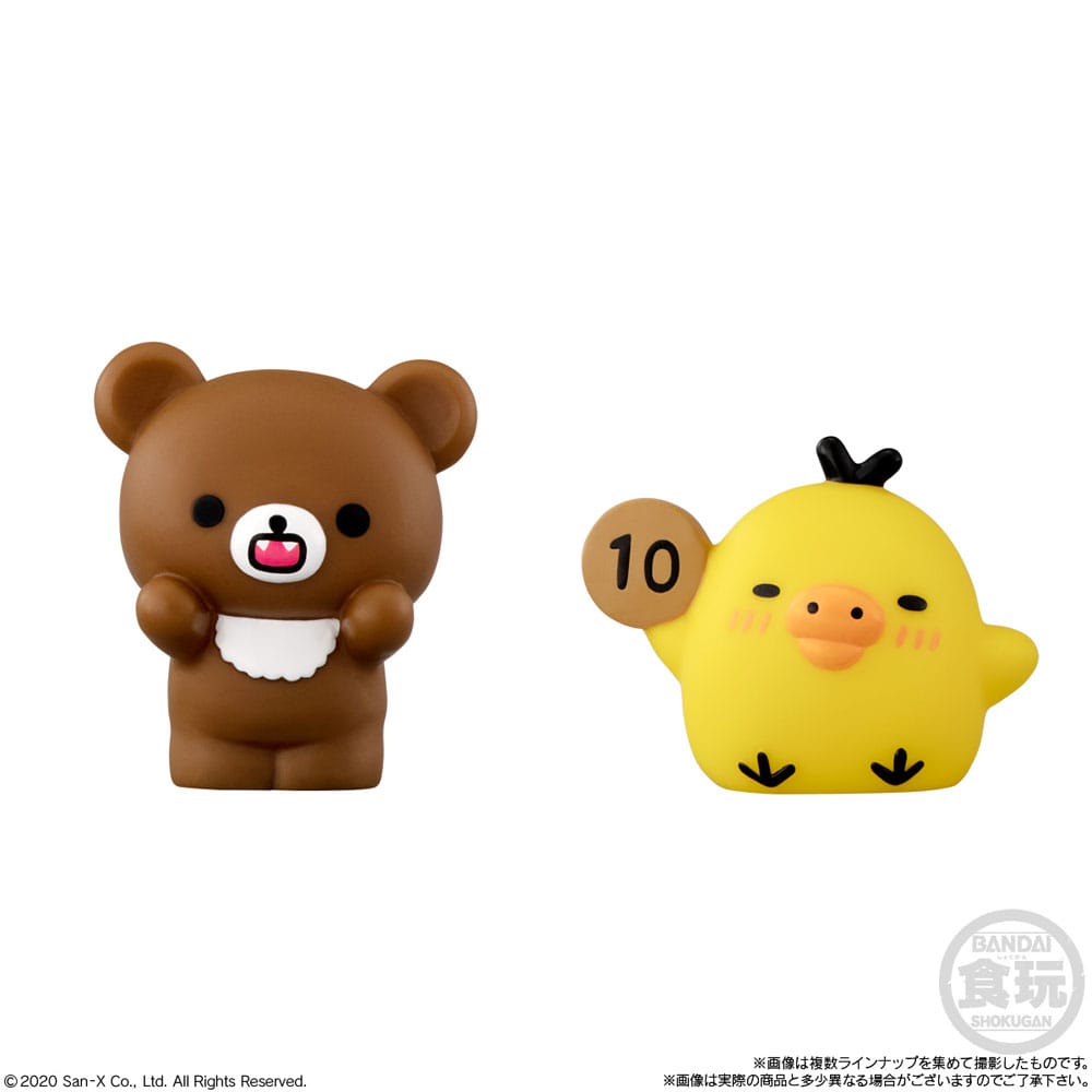 Rilakkuma PVC: Sammelfiguren Rilakkuma & Friends 6cm (5) Plüsch, Spielzeug, Bär, Säugetier, Tierwelt