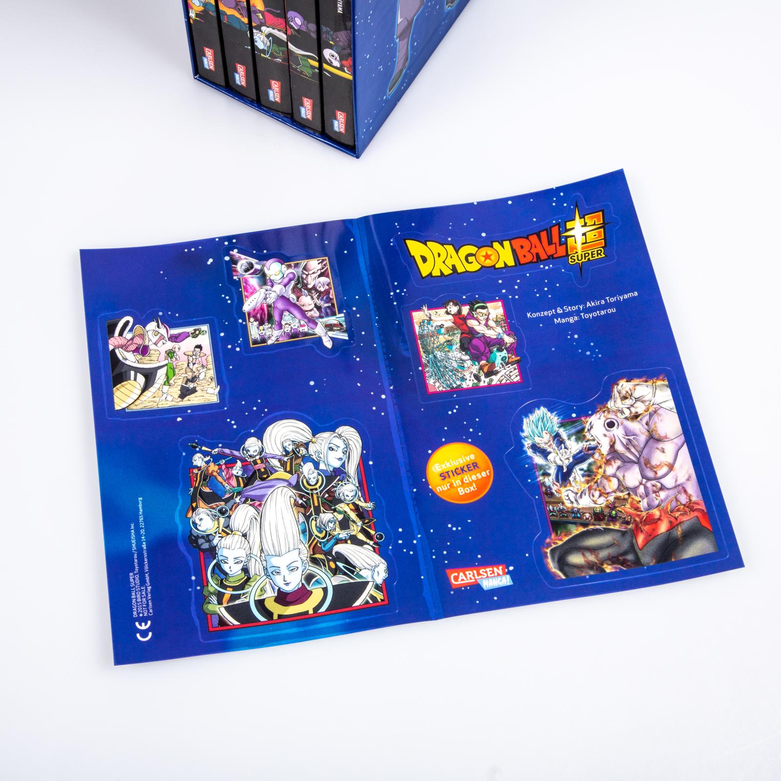 Dragon Ball Super Bd.6-10 Sammelschuber