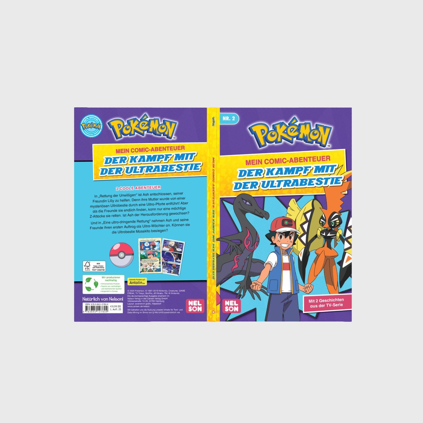 Pokémon: Mein Comic-Abenteuer Bd.2 - Kampf mit der Ultrabestie Pokémon: Mein Comic-Abenteuer Bd.2 - Kampf mit der Ultrabestie