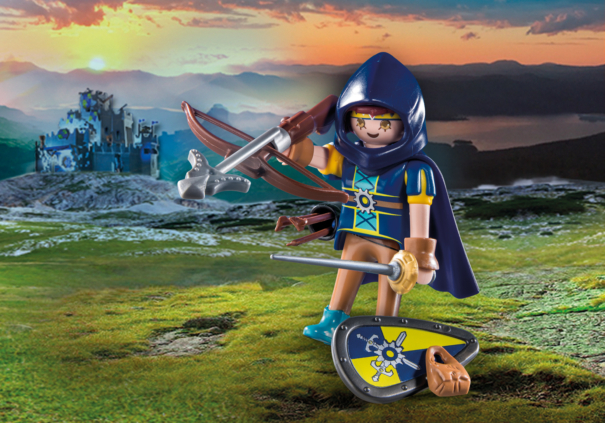 Playmobil: Novelmore - Gwynn mit Kampfausrüstung