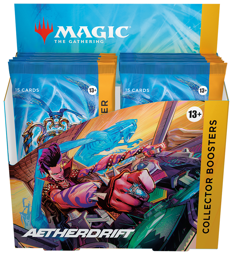 Magic CCG: Aetherdrift Collector Booster Display Magic CCG: Aetherdrift Collector Booster Display