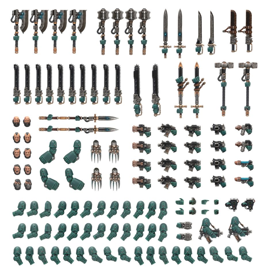 Horus Heresy: Legiones Astartes - Melee Weapons Upgrade Set Horus Heresy: Legiones Astartes - Melee Weapons Upgrade Set