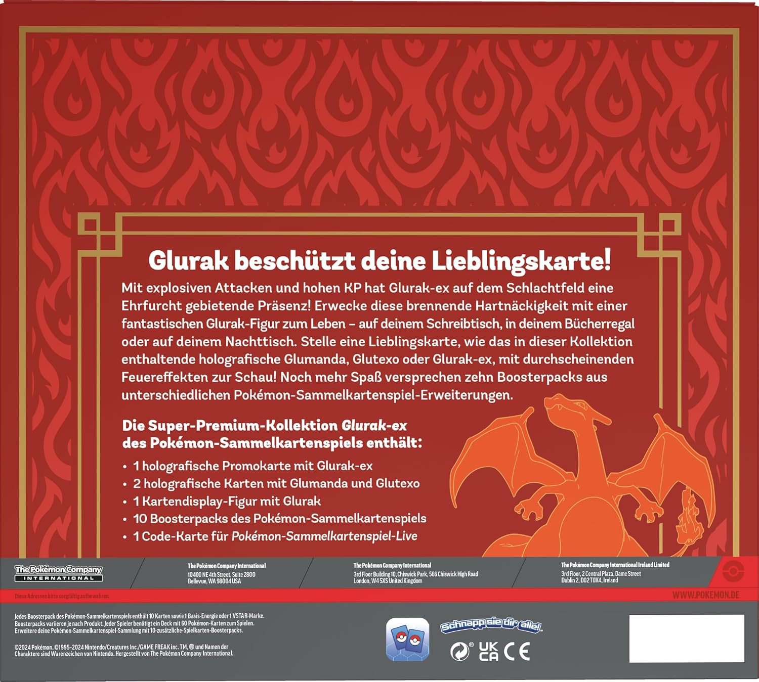Pokémon CCG dt.: Glurak ex Super-Premium-Kollektion