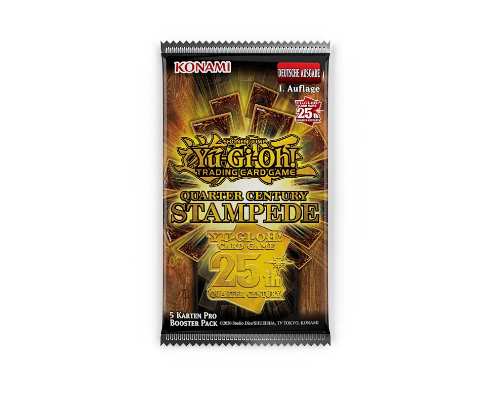Yu-Gi-Oh! CCG dt.: Quarter Century Stampede Boosterpack Yu-Gi-Oh! CCG dt.: Quarter Century Stampede Boosterpack