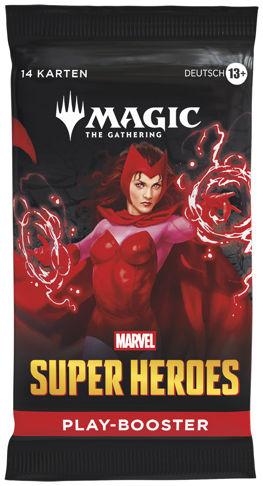 Magic the Gathering, Play Booster, Super Heroes, Marvel, Card game packet