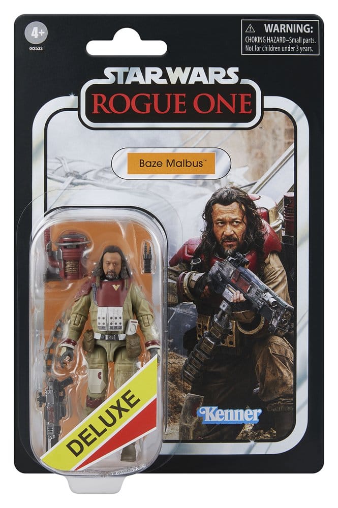 action figure, Star Wars, Rogue One, Baze Malbus, deluxe