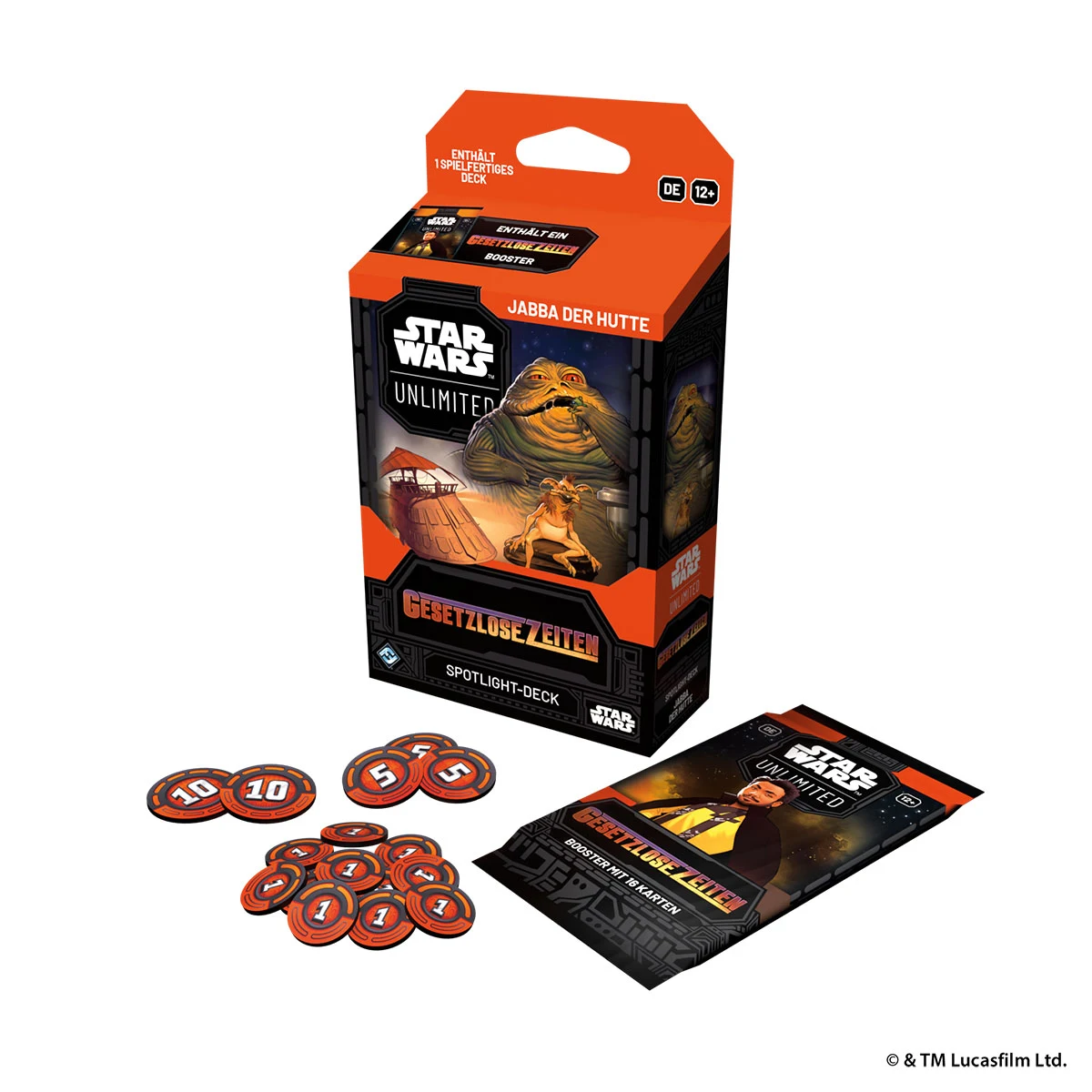 Star Wars Unlimited CCG dt.: Gesetzlose Zeiten Spotlight-Deck Jabba der Hutte