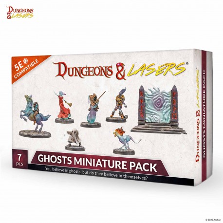 Dungeons & Lasers: Ghosts Miniature Pack Dungeons & Lasers: Ghosts Miniature Pack