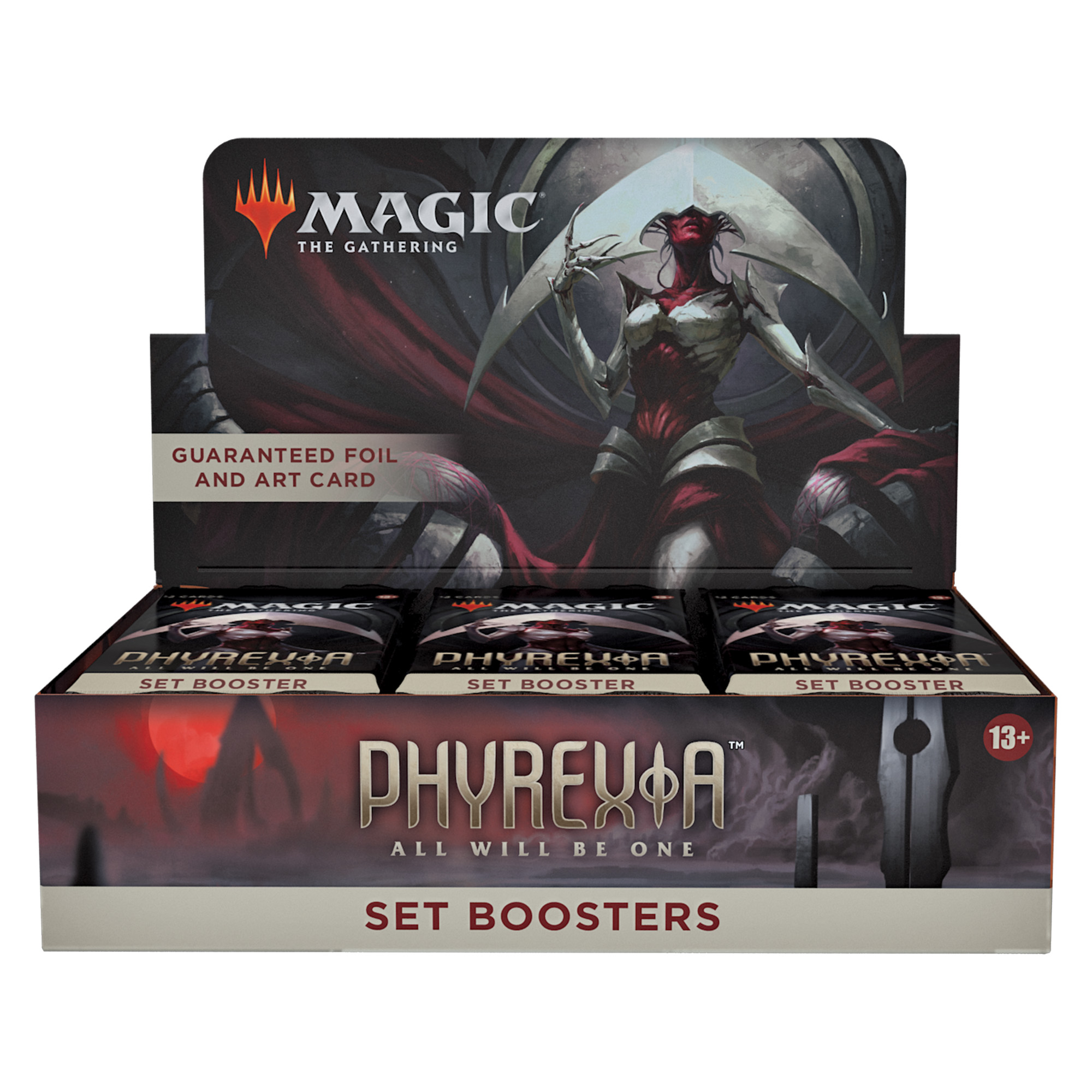 Magic CCG: Phyrexia - All Will Be One Set Display Magic CCG: Phyrexia - All Will Be One Set Display
