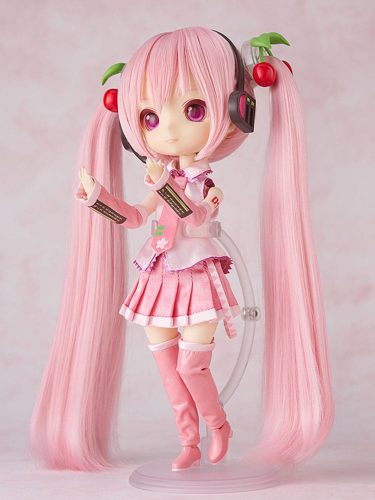 MMD Figur, Pinke Haare, Kostüm, Kopfhörer, Sockenstiefel