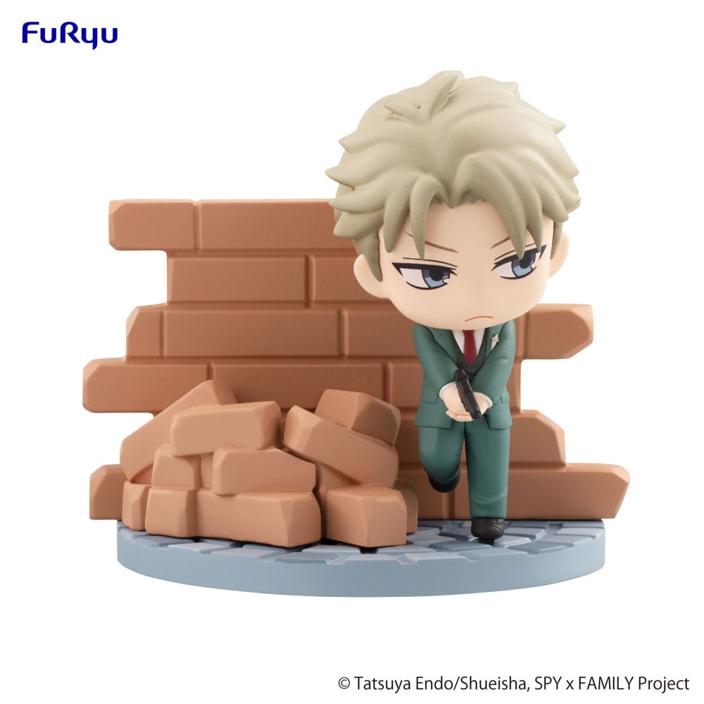 Spy x Family PVC: Loyd Forger an Mauer Hold Figure Mini