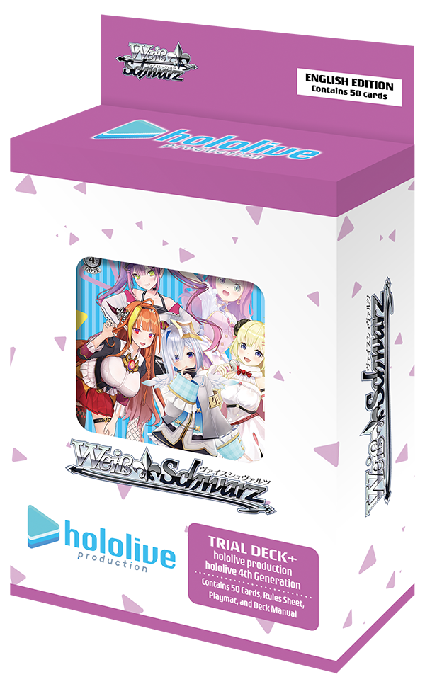 Weiß Schwarz CCG: Hololive Production Trial Deck 4th Generation Weiß Schwarz CCG: Hololive Production Trial Deck 4th Generation