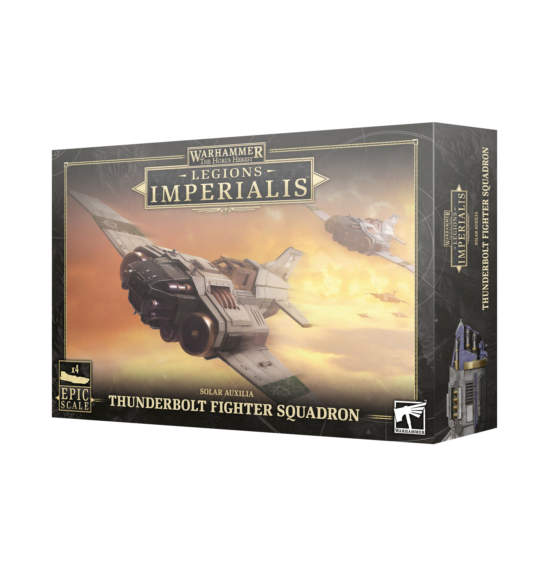 Legions Imperialis: Thunderbolt Fighter Squadron Wargaming, Legions Imperialis, Thunderbolt fighter, Squadron, Solar auxilia